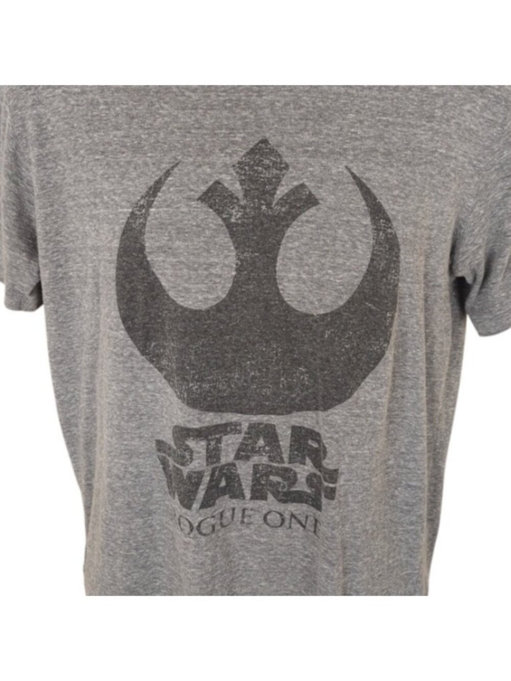 Rogue One A Star Wars Story T Shirt Mens Size Small Gray OVERSIZED Fit Tee